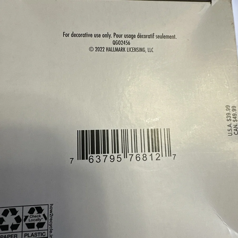 Hallmark 2022 keepsake